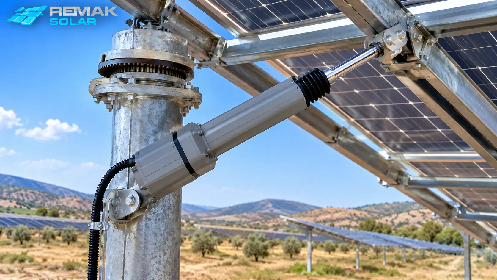 güneş takip sistemi, solar tracker, solar tracking system, ges, güneş enerji santrali, tek eksenli solar tracker, çift eksenli solar tracker, single axis solar tracker, dual axis solar tracker, güneş paneli takip sistemi, solar panel tracker, güneş enerjisi, yenilenebilir enerji, güneş enerjisi sistemleri, solar tracker üreticisi, güneş takip sistemi üreticisi, remak solar