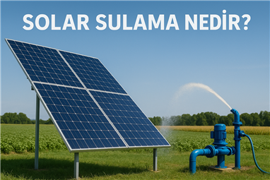 ¿Qué es el riego solar?